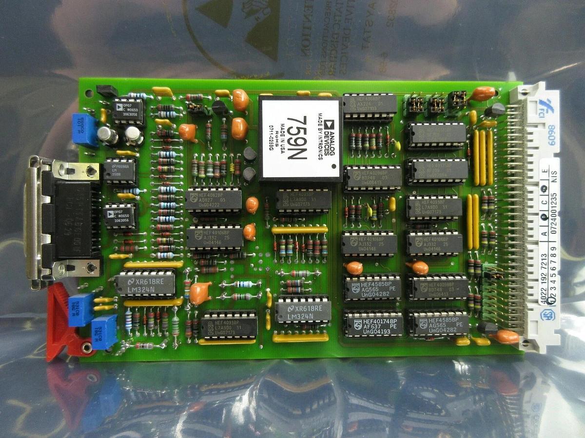 Used FEI Company 4022.192.7213 Processor PCB Card HVG/D XL 830 DualBeam FIB-SEM Used