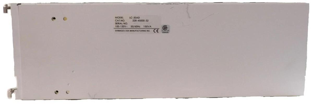 Used Shimadzu 228-45000-32 Liquid Chromatography LC-20AD Prominence Lot of 2 Untested