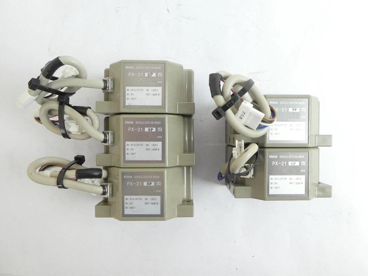 Used SUNX PX-21 Obstacle Detection Sensor Reseller Lot of 14 Working Surplus