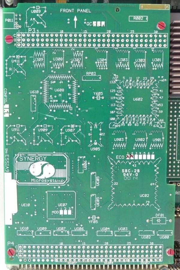 Used Synergy V452-D SBC Single Board Computer VME PCB Card AMAT 0090-76133 Working