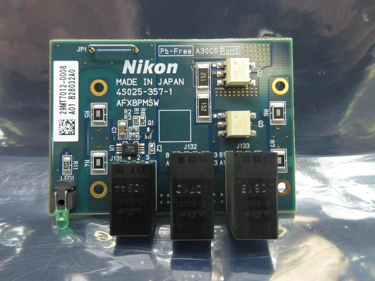 Used Nikon 4S025-357-1 Interface Board PCB NSR System Used Working