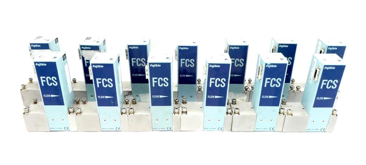 Used Fujikin FCS-4WS-798-F30#B Mass Flow Controller MFC O2 Reseller Lot of 13 Working