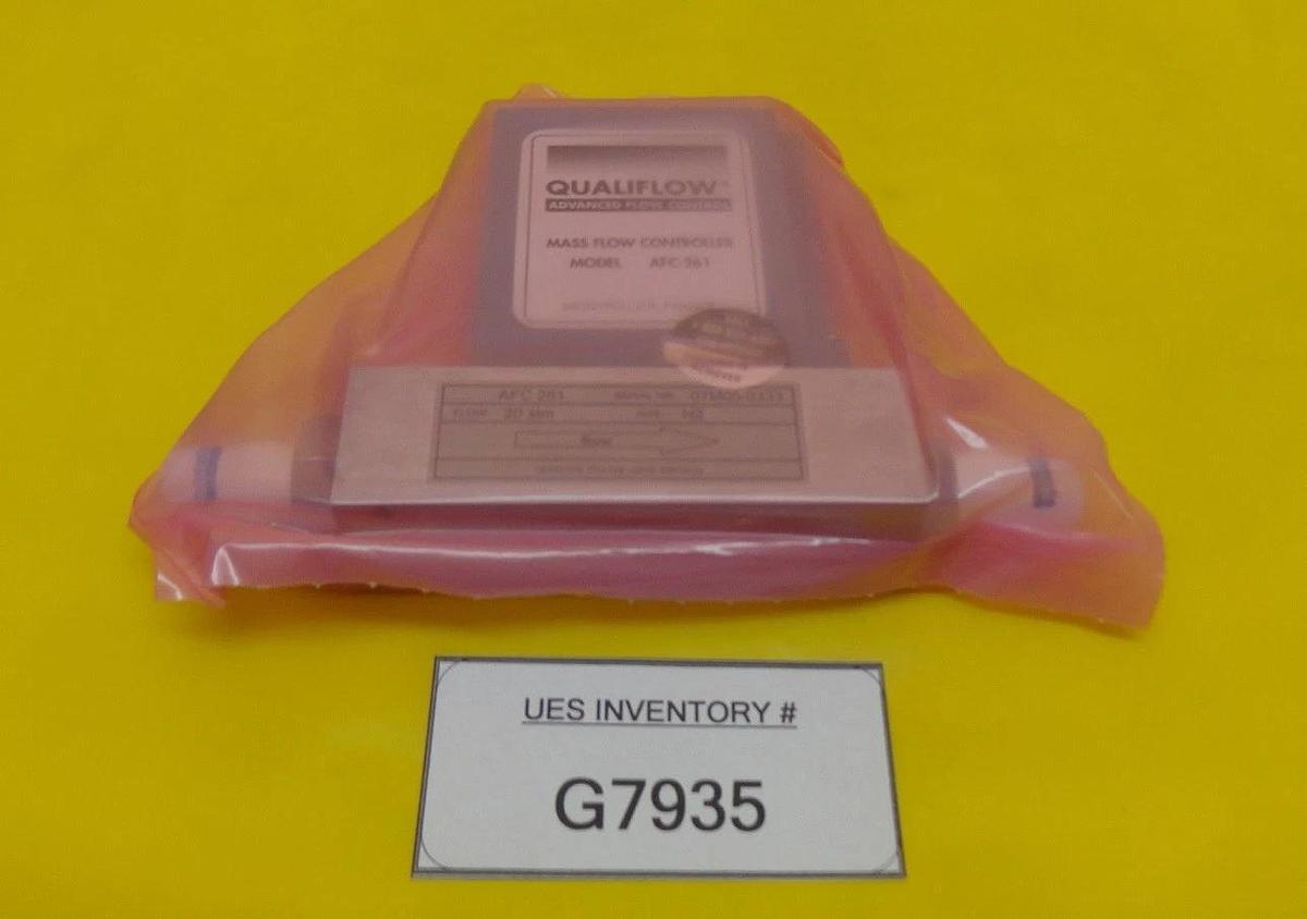 Refurbished Qualiflow AFC261 Mass Flow Controller 54-117817A05 AFC-261 20 SLM H2 Refurbished
