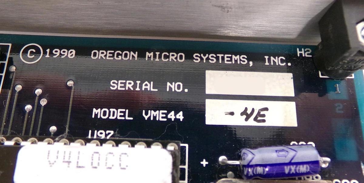 Used Oregon Micro Systems VME44 VME PCB Card AMAT 0190-09687VU Working Surplus