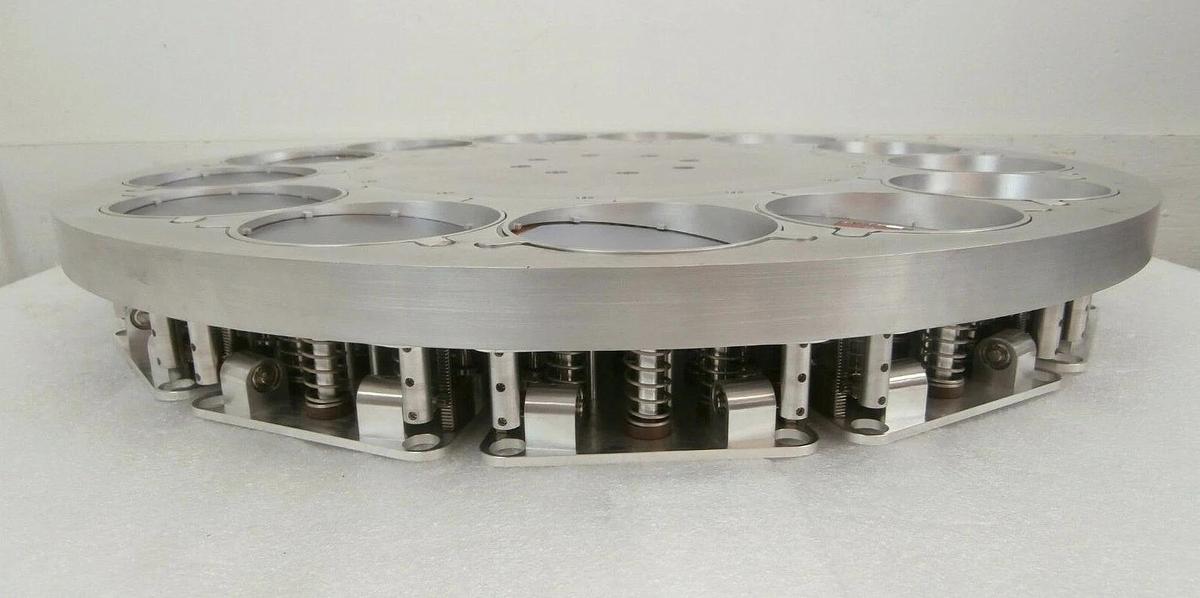 Used Varian 125mm Wafer Implanter Wheel 5" Disc for 0° Machines VSEA Working Spare