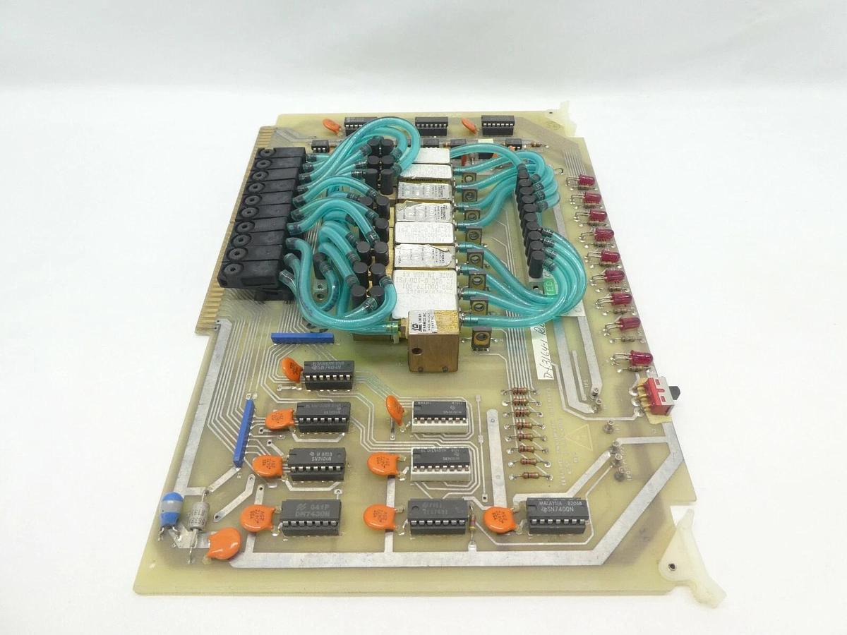 Used Varian Semiconductor VSEA D-F3164001 Electro Pneumatic Interface PCB Card Rev. C