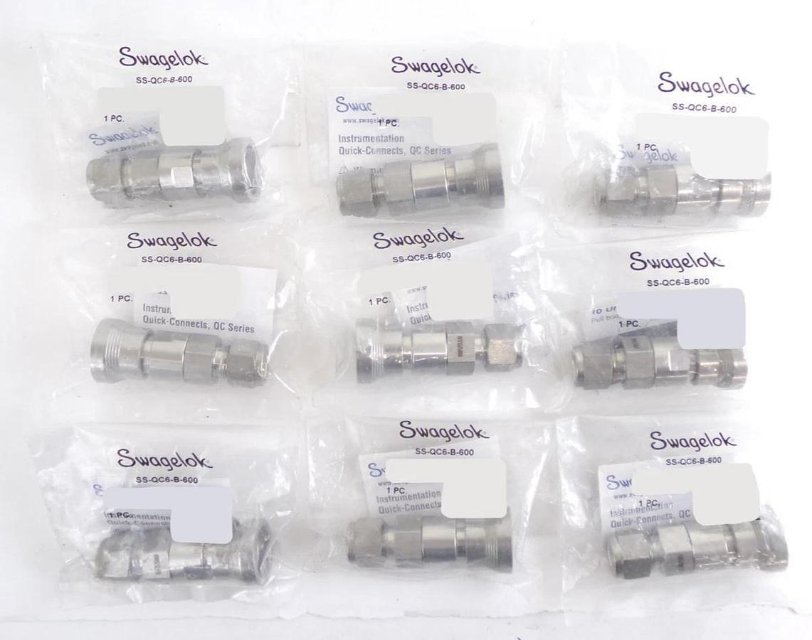 Swagelok SS-QC6-B-600 Quick Connect Body Lot of 20 New