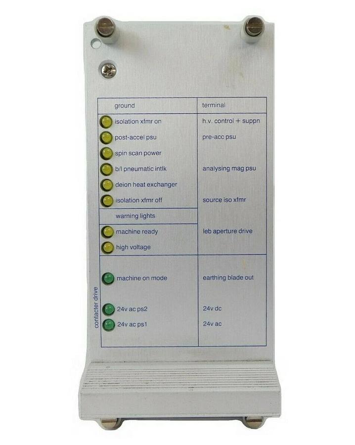 Used AMAT Applied Materials 0100-90385 Contactor Drive PCB Card XR80 Working