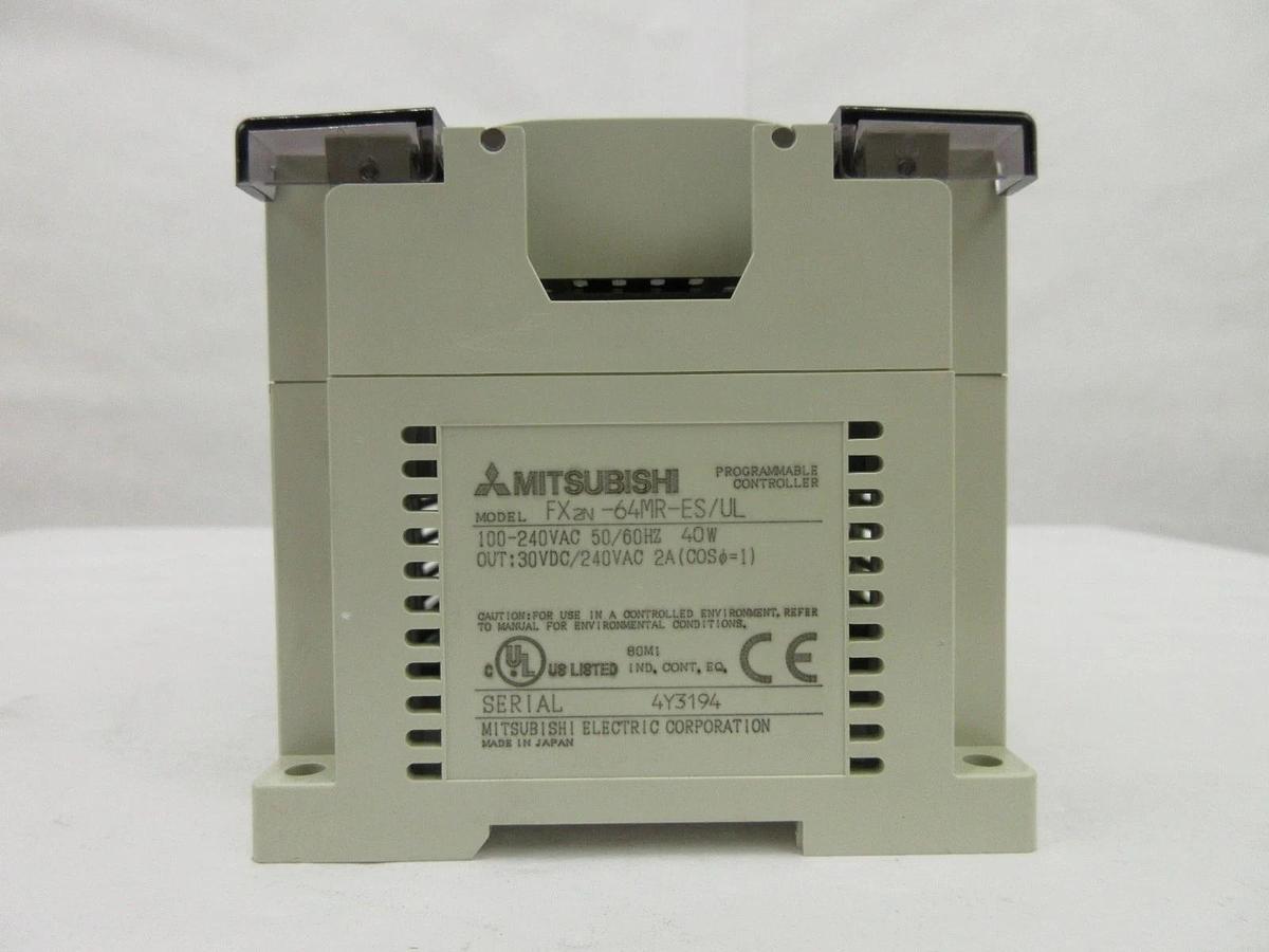 Used Mitsubishi FX2N-64MR-ES/UL Programmable Controller PLC FX2N-64MR Used Working