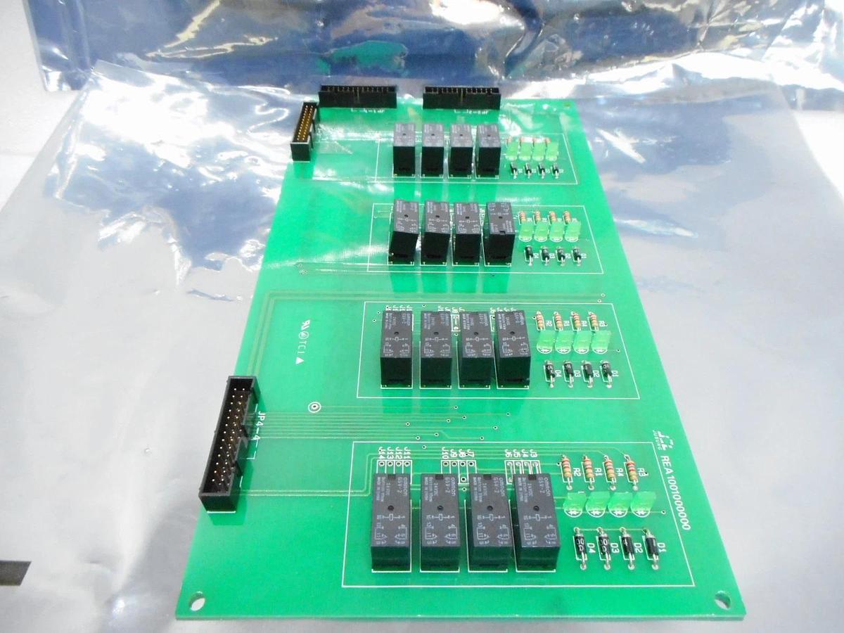 Used JEL Jusung REA1001000000 Vacuum Process Interface Board PCB Spare Surplus