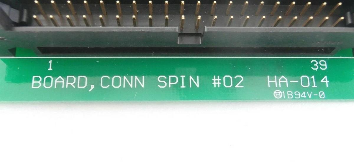 Used TEL Tokyo Electron HA-014 Connector PCB CONN SPIN #02 Lithius Working Surplus