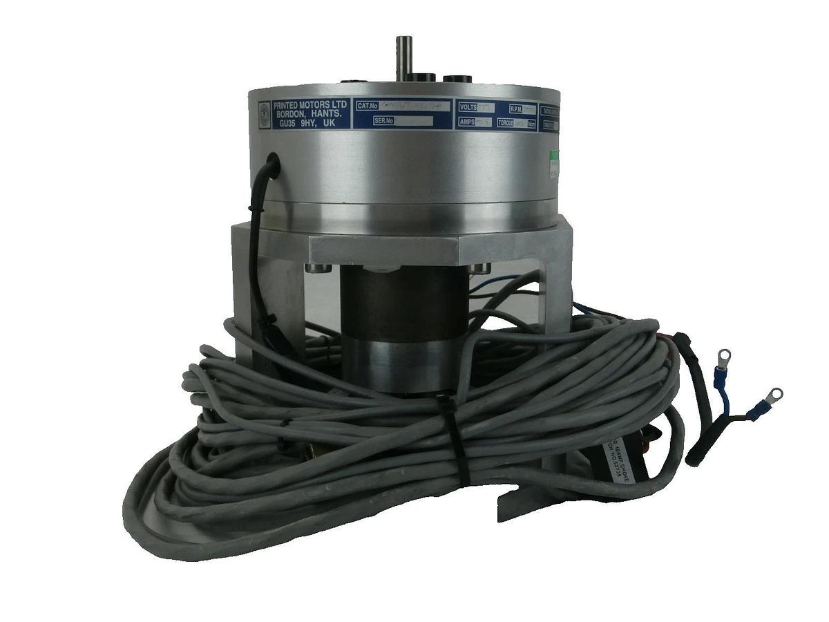 Used PML Printed Motor GM16T-1174 DC Disc Servo Motor Assembly Nordiko 9550 Used
