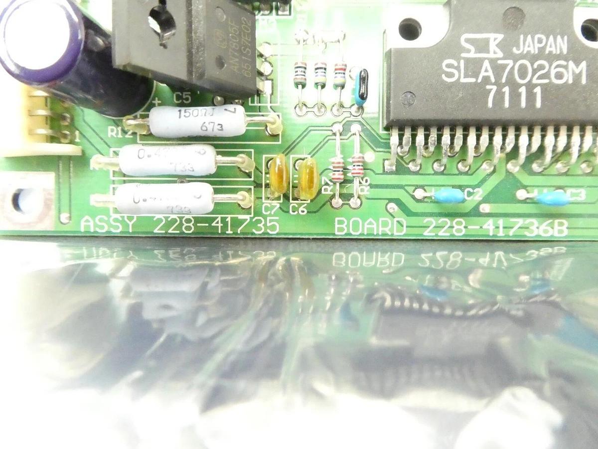 Used Shimadzu 228-41735-91 Valve Motor Driver PCB 228-41735 228-41736 Working Surplus