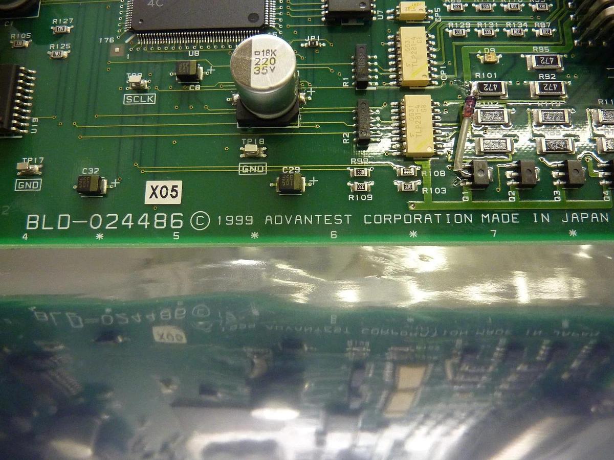 Used Advantest BLD-024486 Processor Board PCB Card PLD-624486BB FW: 007171A 00 Used