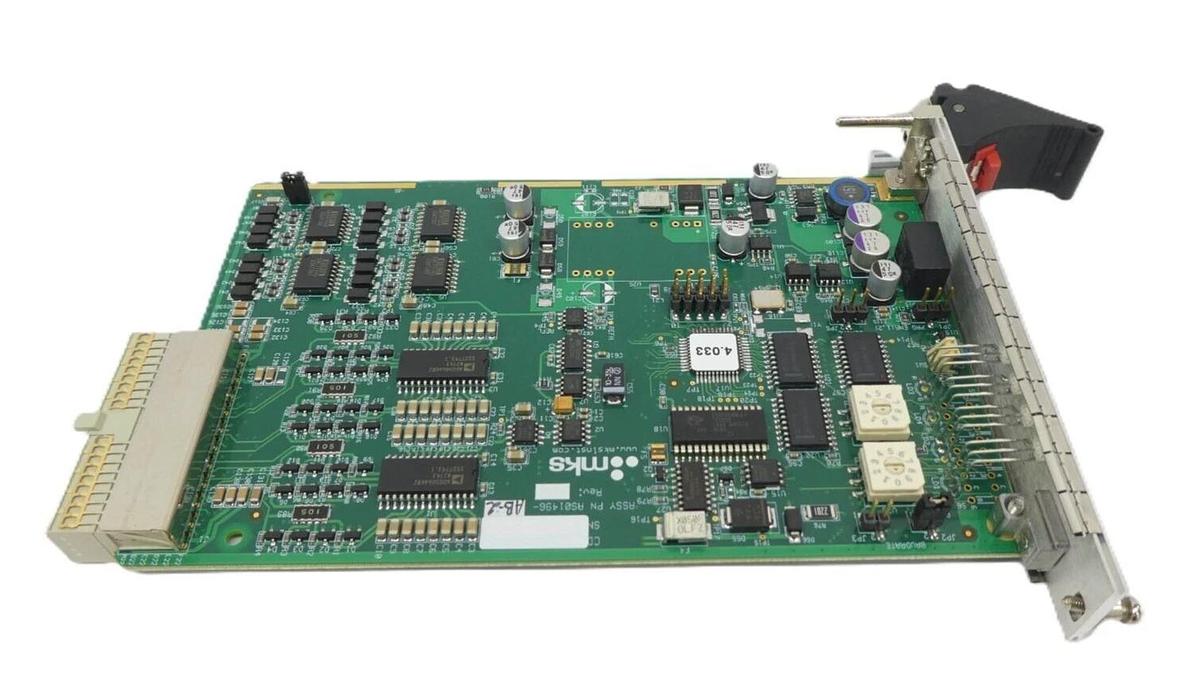 Used MKS Instruments AS01496-AB-2 DeviceNet PCB Card AMAT 0190-30079 Working Surplus