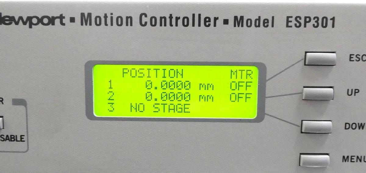 Used Newport ESP301 Motion Controller Module Model ESP301 Working Surplus