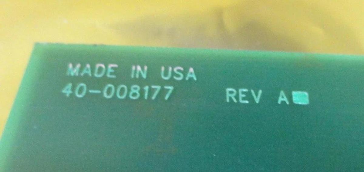 Used Therma-Wave 14-007731 Backplane PCB Rev. A1 40-008177 Used Working