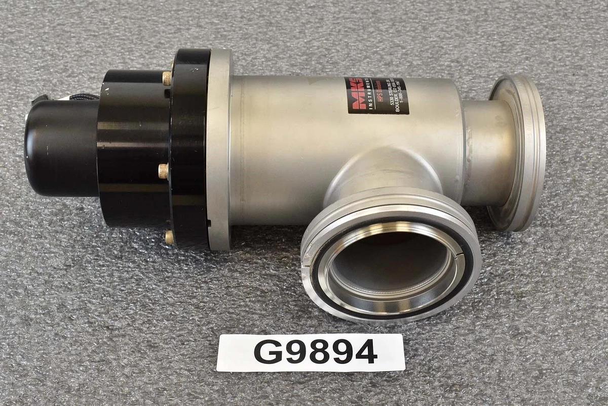 Used MKS 152-1063P Pneumatic Angle Valve