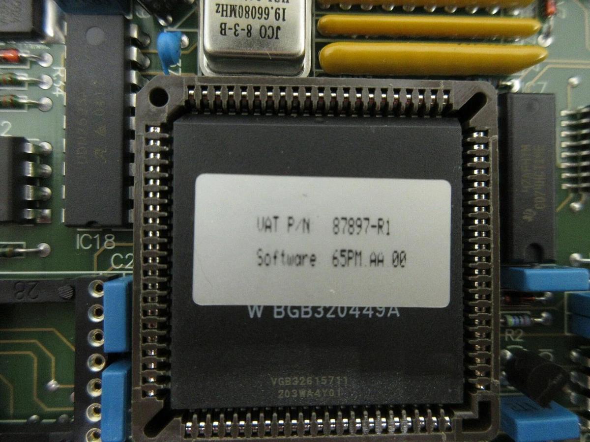 Used VAT 87897-R1 Processor PCB Card 87 904D 65PM.AA.00 Used Working
