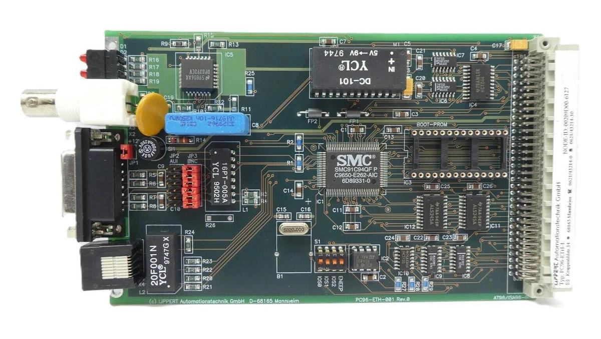 Used LiPPERT Automation PC96-ETH-1 Processor PCB Card Reseller Lot of 4 Working Spare