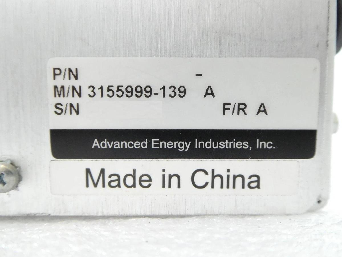 Used RF Navigator Z'Scan AE Advanced Energy 3155999-139 RF Match Network Dented Spare