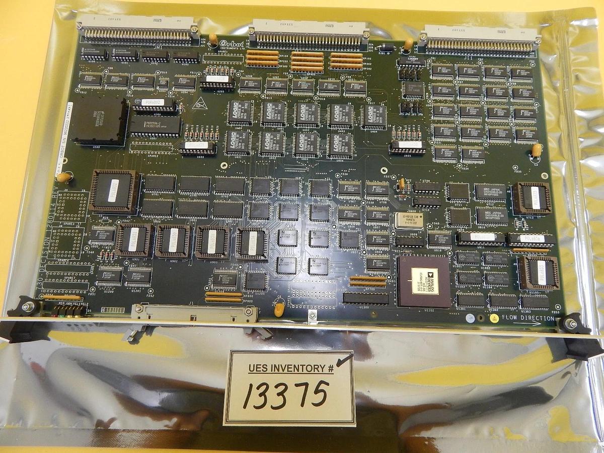 Used Orbot Instruments 4000172 WF 730-DECISION IDDH 1280114 PCB Card AMAT WF 720 Used