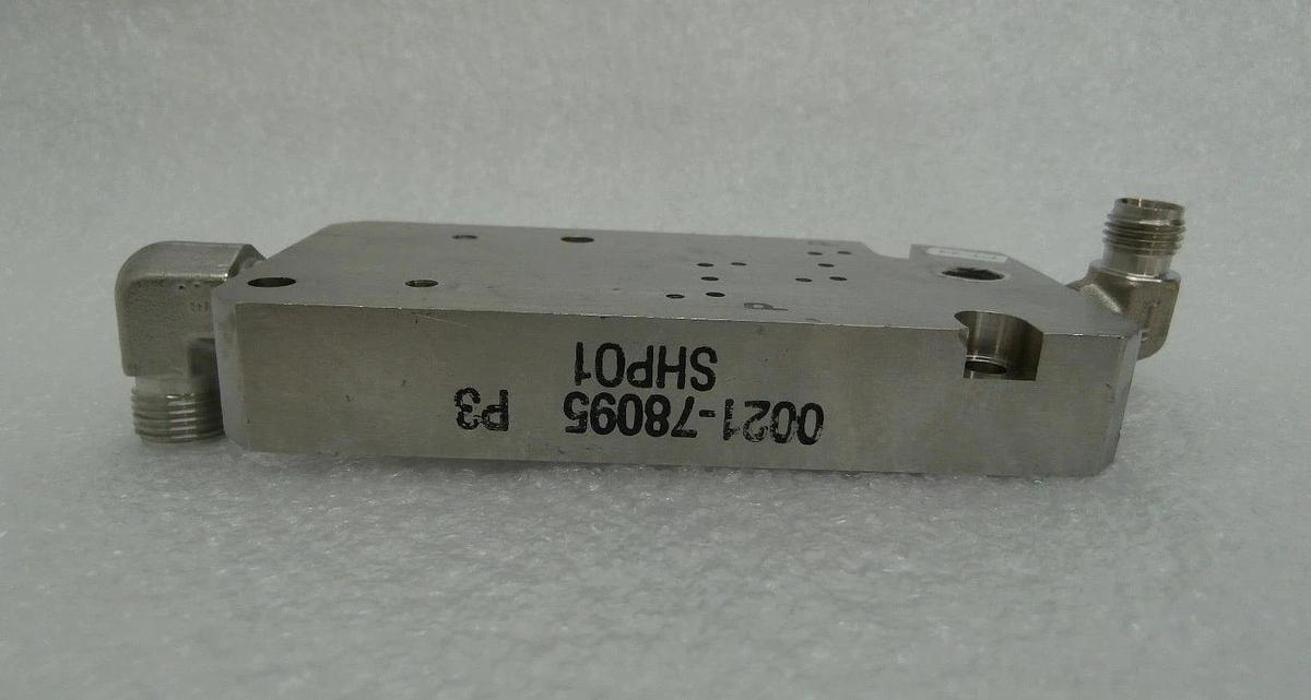 Used AMAT Applied Materials 0021-78095 Manifold 2 Serias Valve UPA Assembly Cu Used