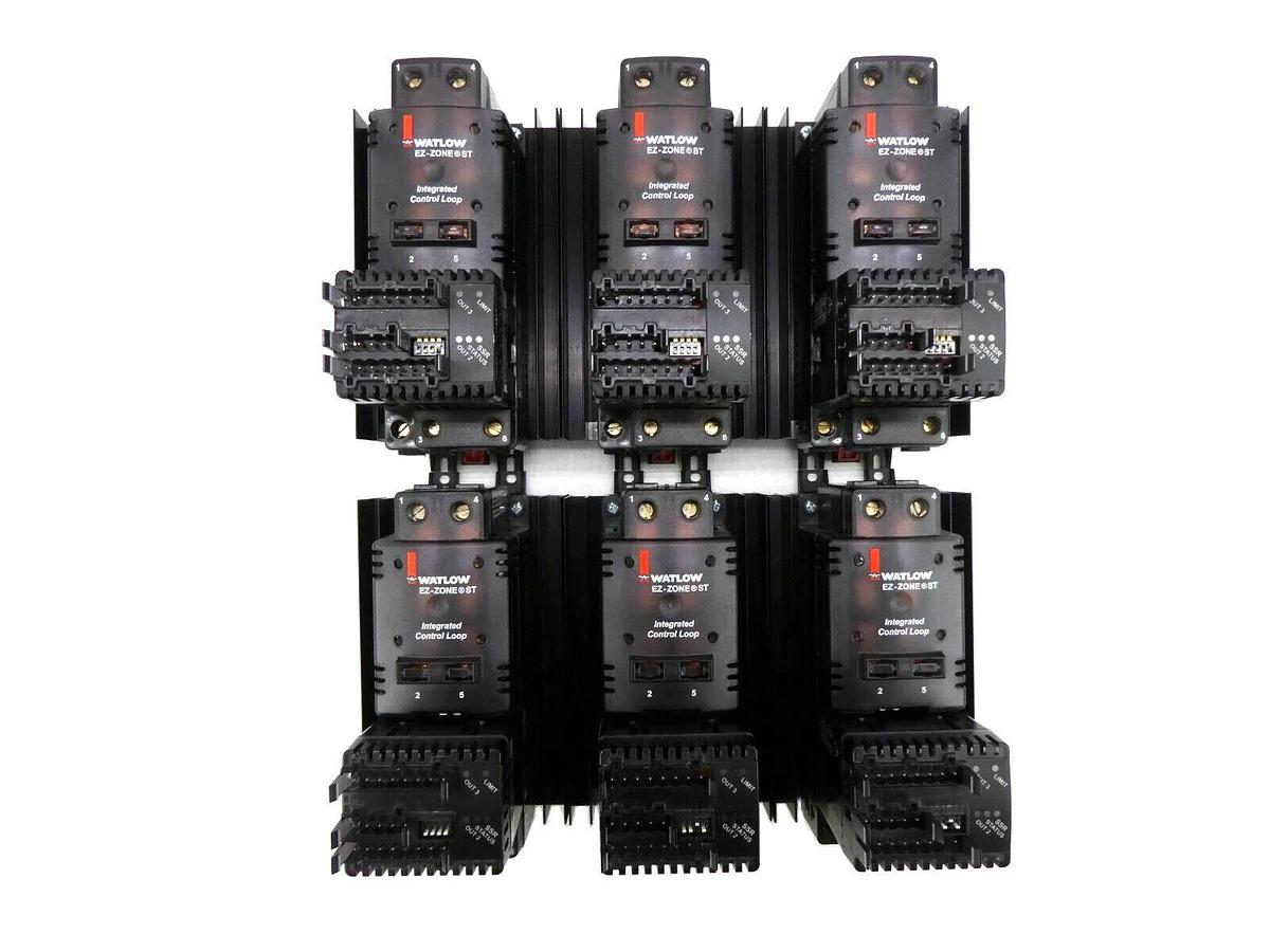 Used Watlow STCL-F3AS-CAAA Solid State Controller EZ-ZONE Reseller Lot of 6 Working