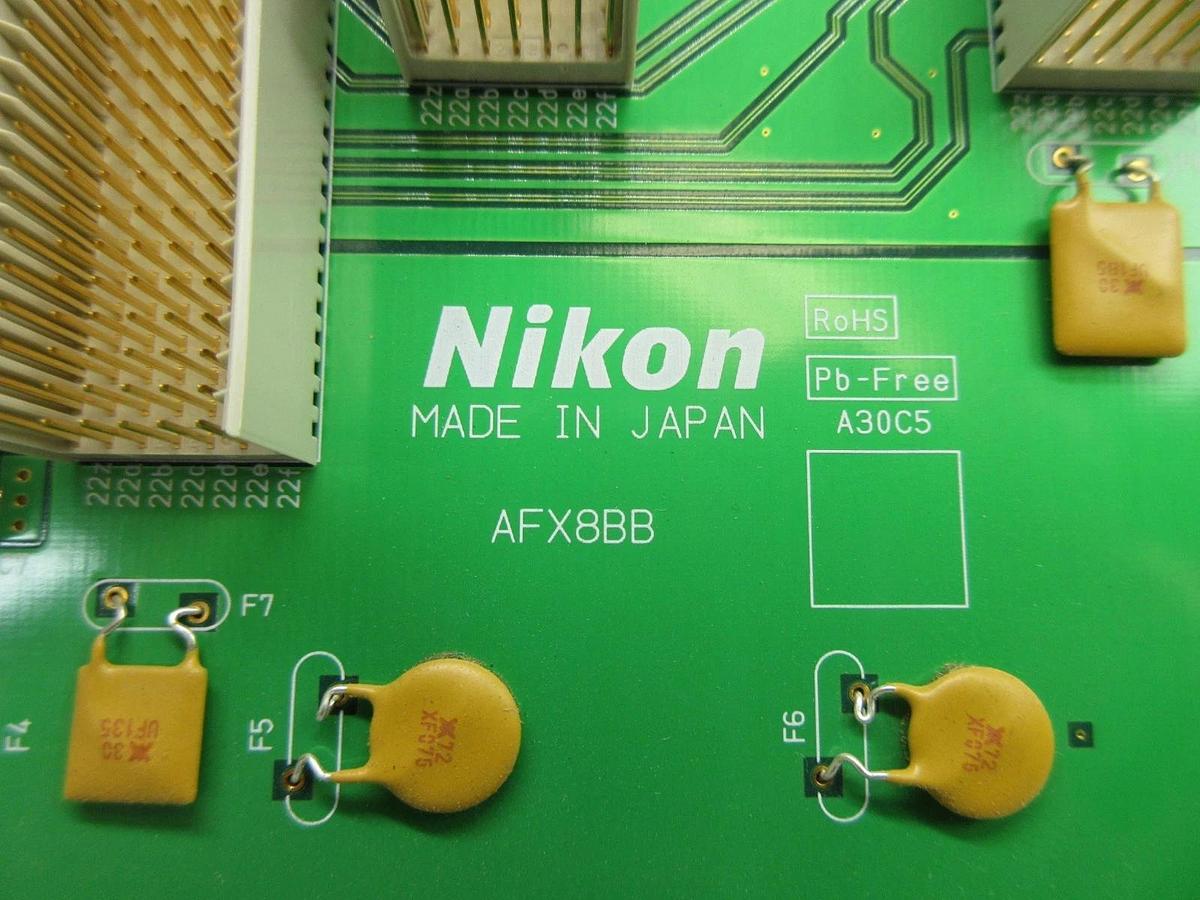 Used Nikon Precision AFX8BB Backplane Interface Board PCB NSR System Working