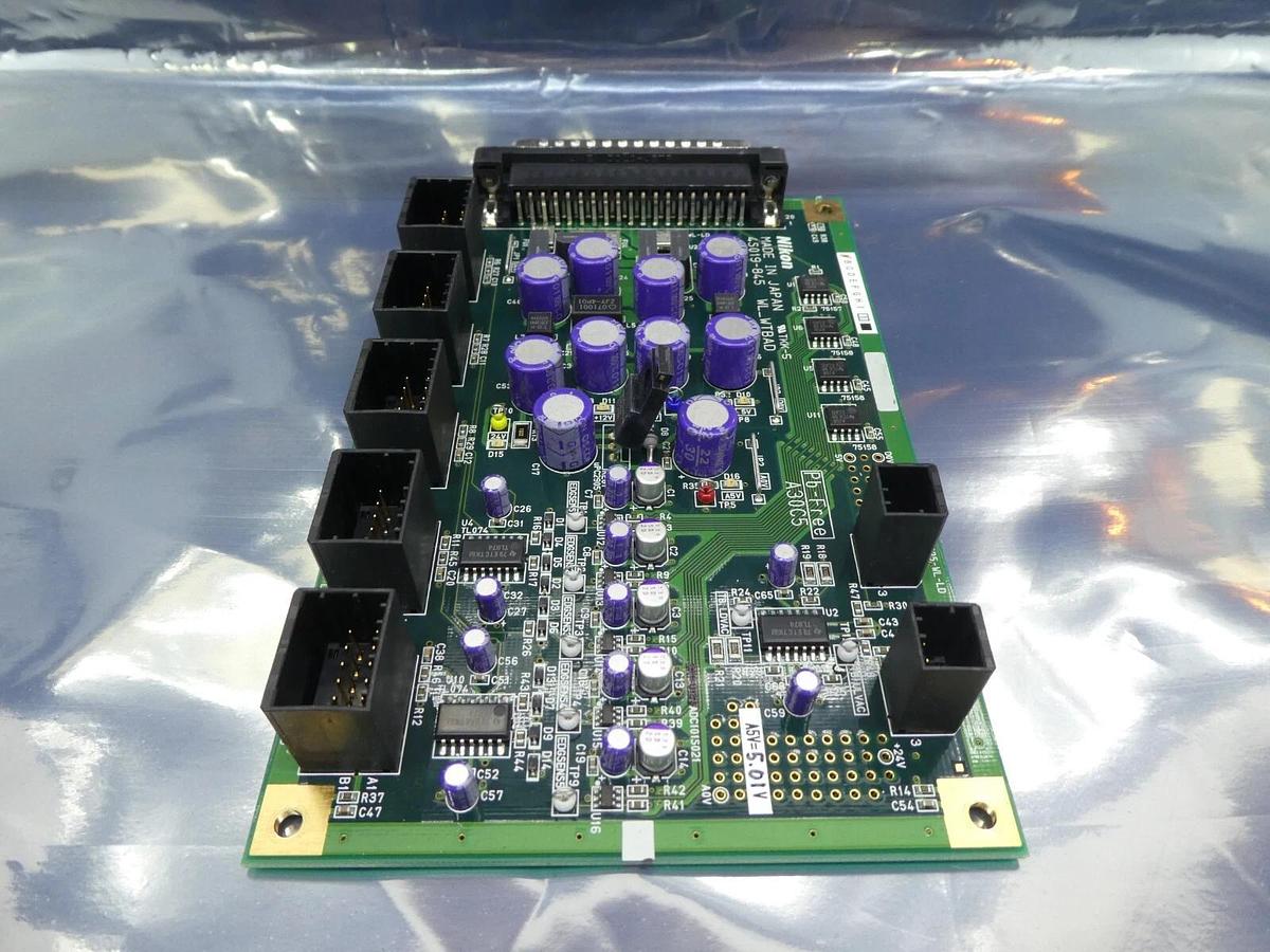Used Nikon 4S019-845 Interface PCB WL_WTBAD NSR Series System Working Surplus