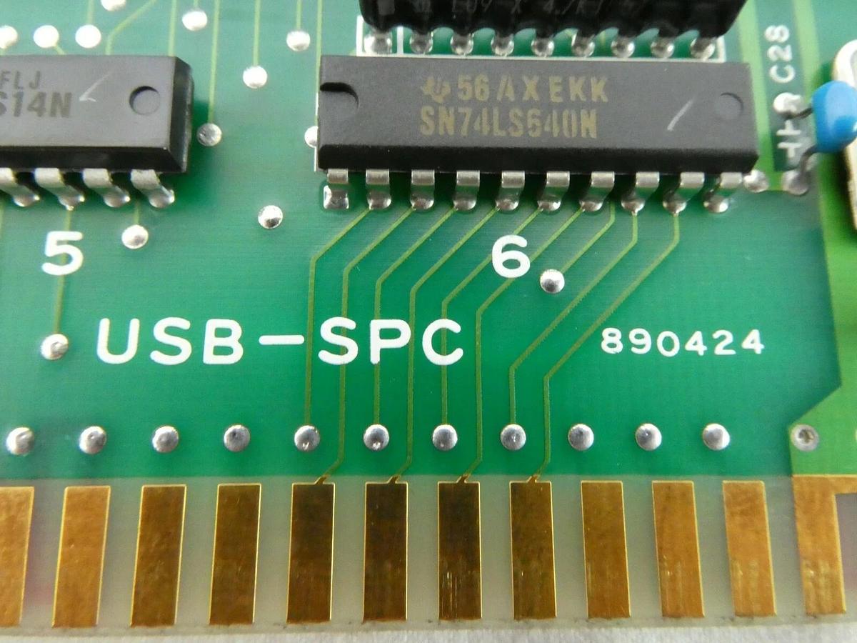 Used Ushio 890424 USB-SPC PCB Card A107 9510 SVG 90S DUV Lithography System Working
