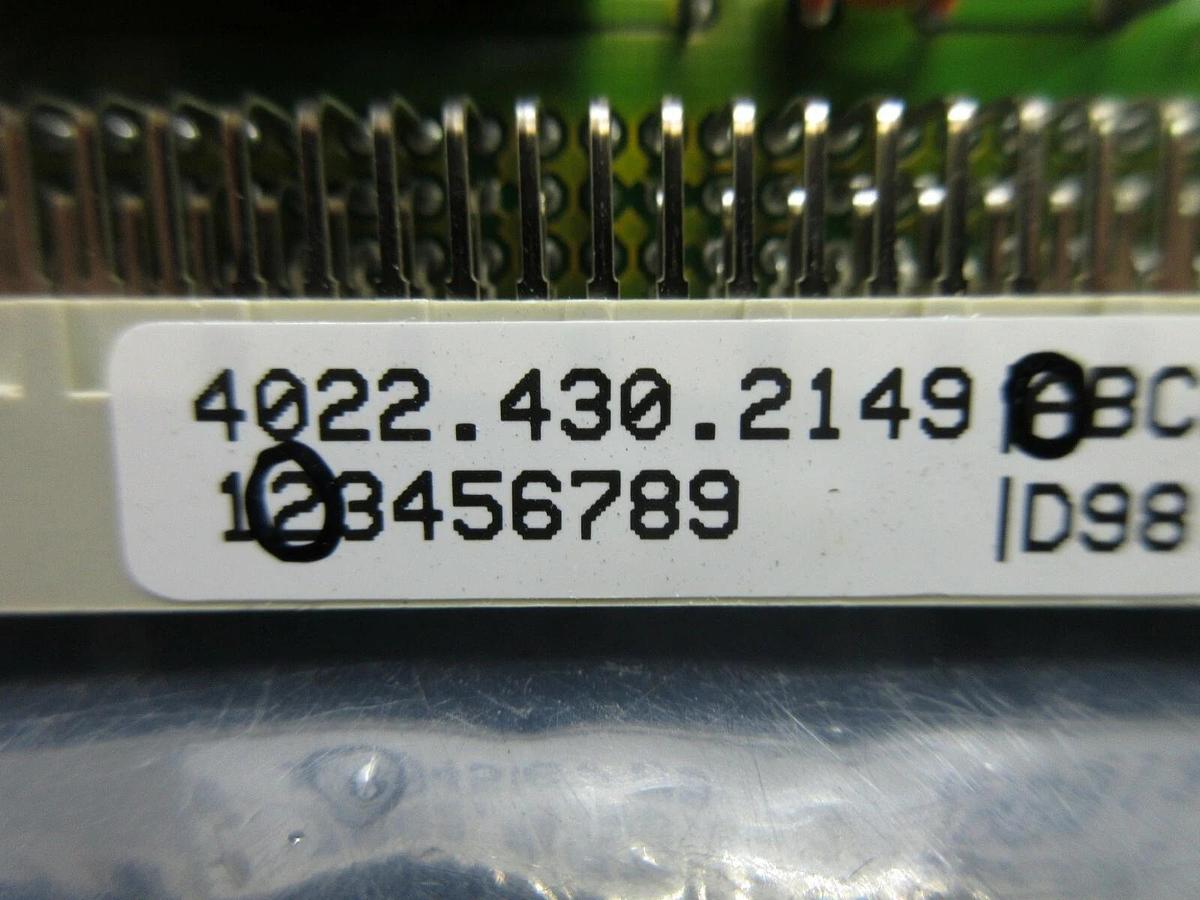 Used ASML 4022.430.2149 SCSI/SH with Batteries PCB Card PAS 5000/2500 Used Working