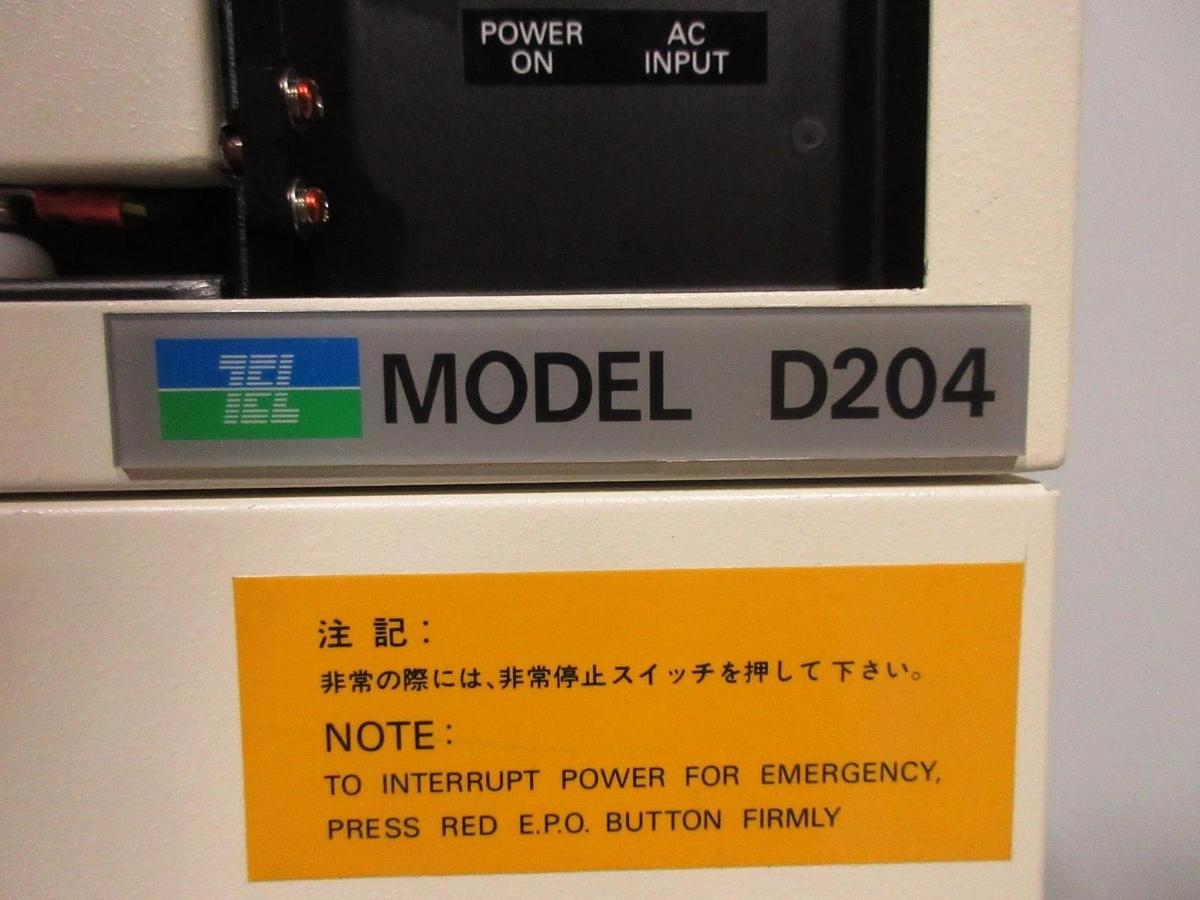 Used TEL Tokyo Electron D204 Thermo Generator Y331-D204CE Working Surplus