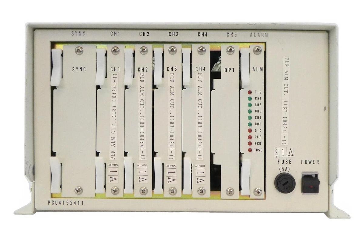 Used TEL Tokyo Electron PCU4152411 Controller PLF ALM CUT 1187-104841-11 Working