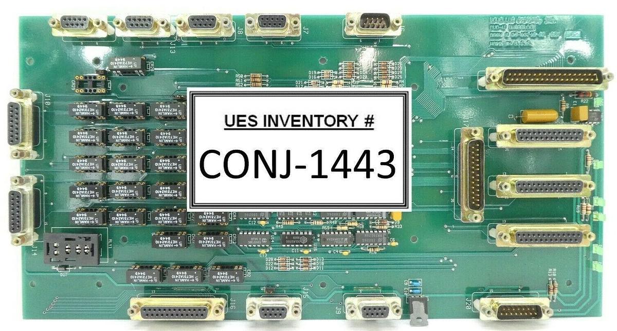 Used Novellus Systems 03-10748-00 Interlock Board PCB CVD-W Rev. 1 Working Surplus