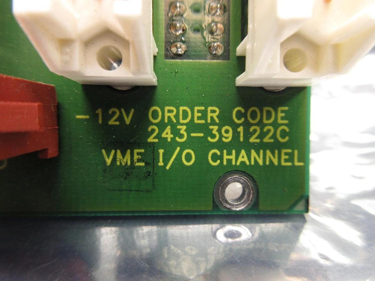 Used BICC VERO 243-39122C VME I/O Channel Backplane Board PCB Ultratech Stepper Used