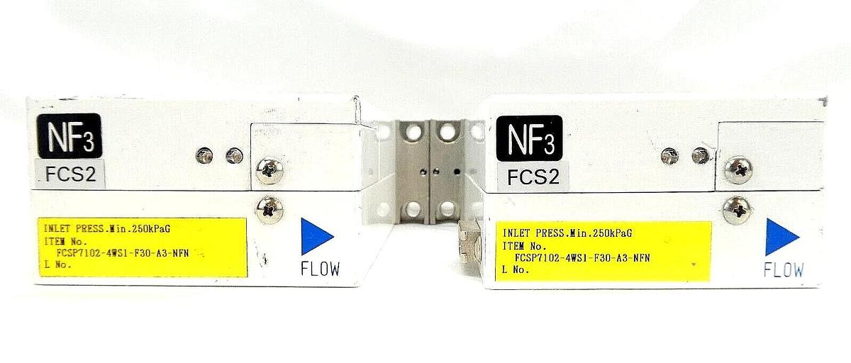 Used Fujikin P7000 Mass Flow Controller MFC Reseller Lot of 6 Working Surplus