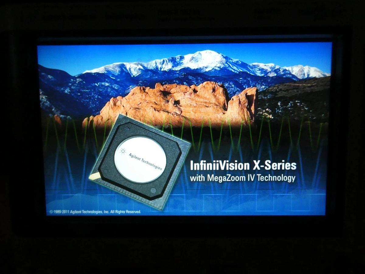 Used Agilent DSO-X 3034A 350 MHz Digital Storage Oscilloscope InfiniiVision Untested