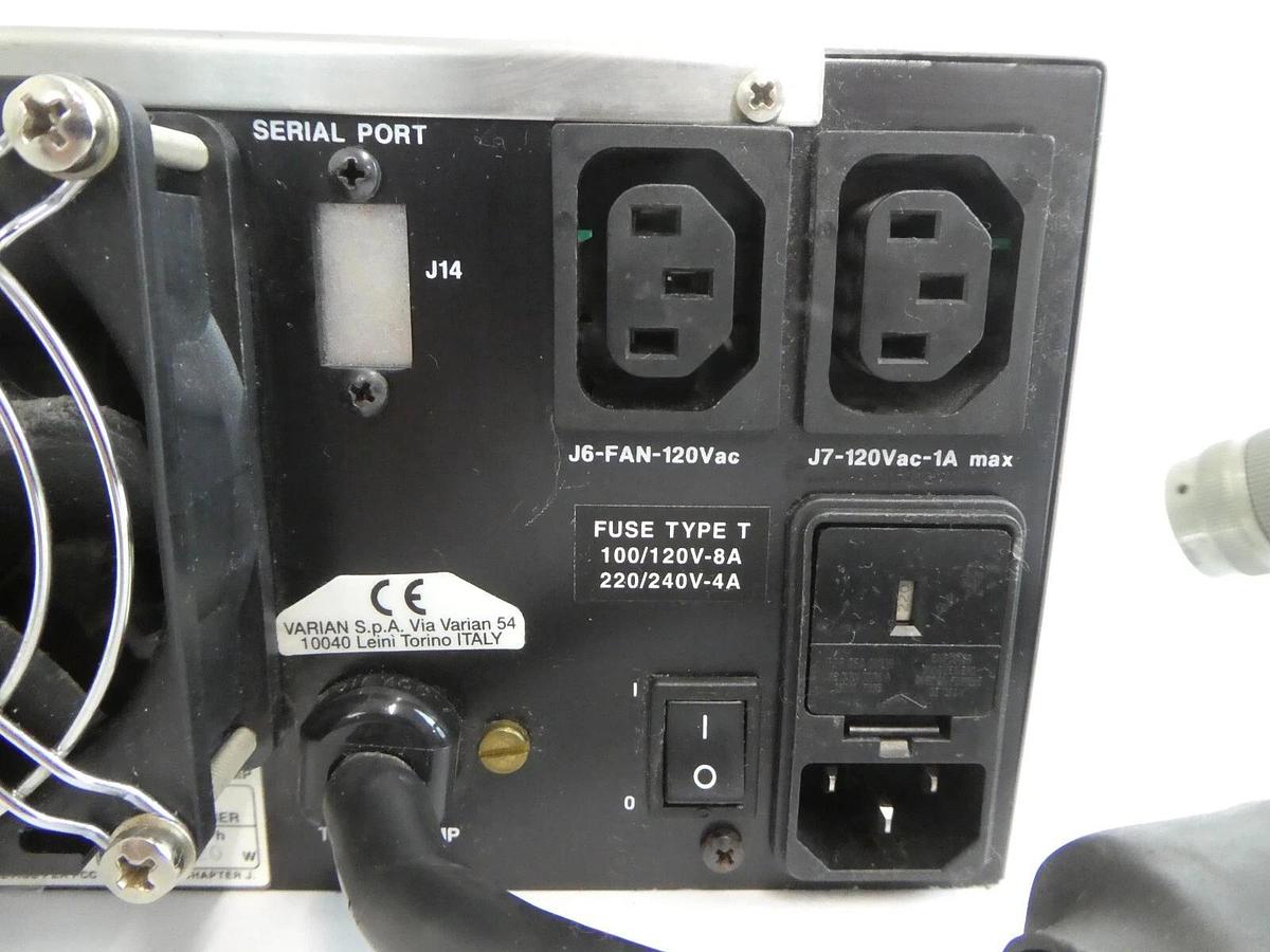 Used Turbo-V 550 Varian EX9699444S016 Turbomolecular Pump Controller Working Surplus