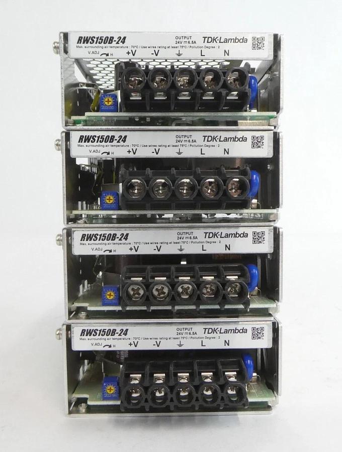 Used TDK-Lambda RWS150B-24 Power Supply Module Reseller Lot of 10 Working