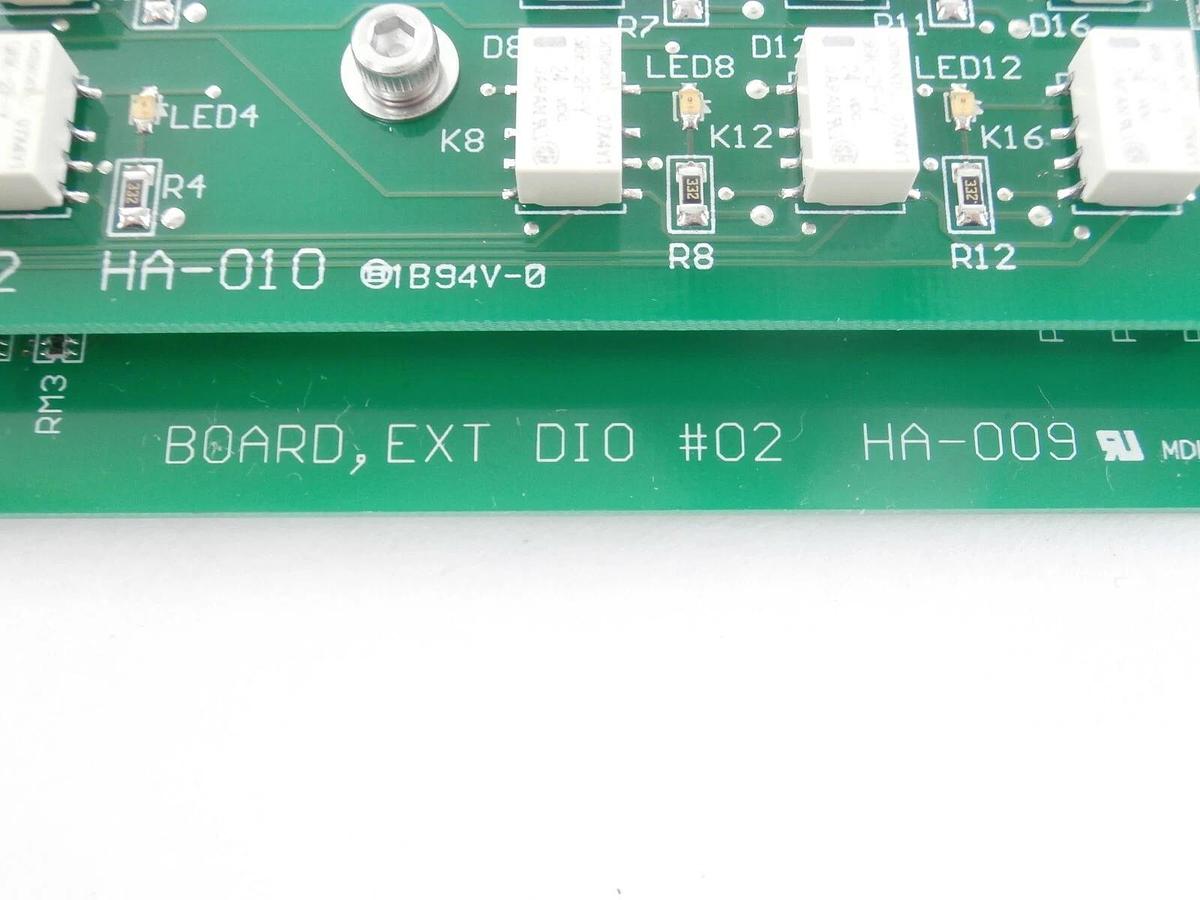 Used TEL Tokyo Electron HA-009 Digital I/O EXT DIO #02 PCB HA-010 Lithius Working