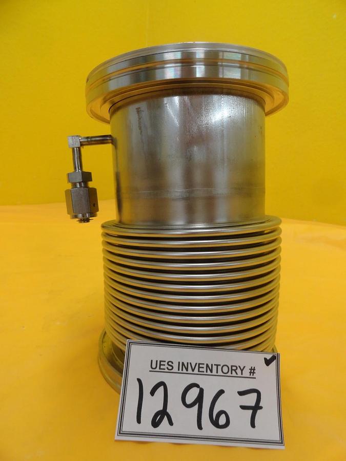 Used MKS Instruments High Vacuum Flex Bellows Stainless ISO100 4VCR Port Tee HPS Used