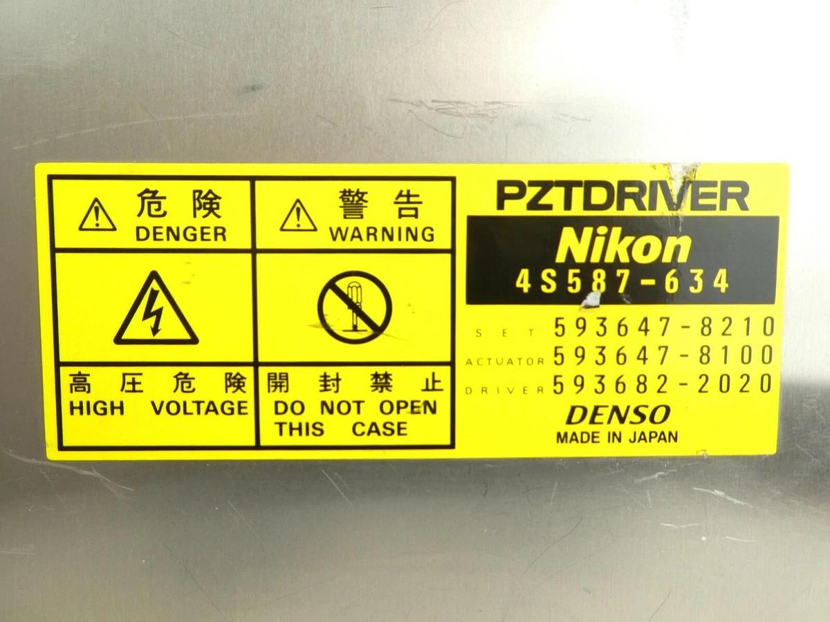 Used Denso 593682-2020 Servo Driver PZTDRIVER Nikon 4S587-634 NSR System As-Is