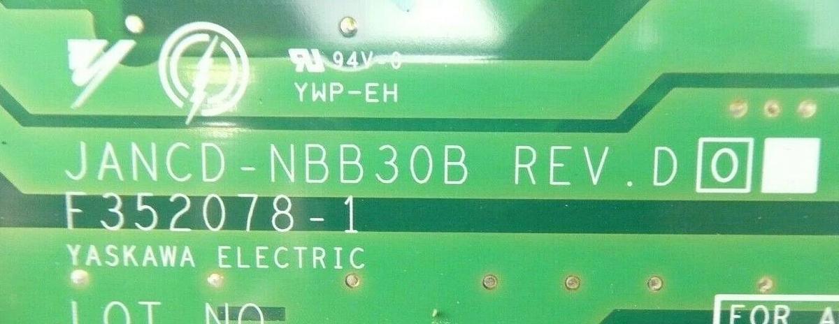 Used Yaskawa Electric JANCD-NBB30B Backplane Baseboard PCB F352078-1 NXC100 Working