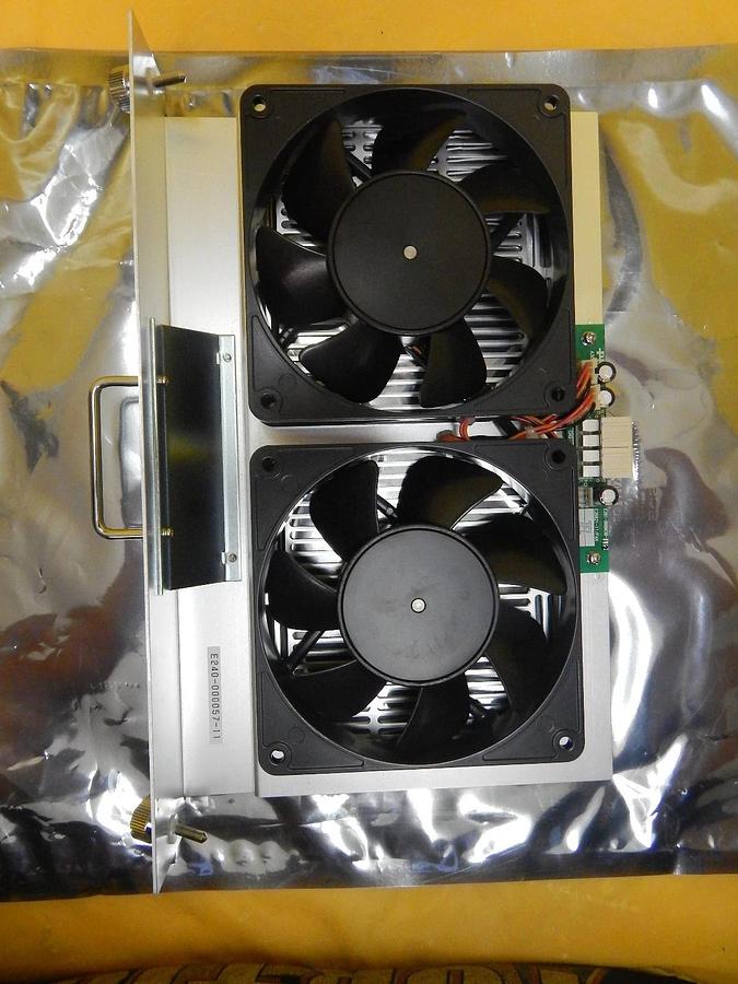 Used TEL Tokyo Electron E240-000057-11 ECC2 Controller Cooling Fan Card T-3044SS Used