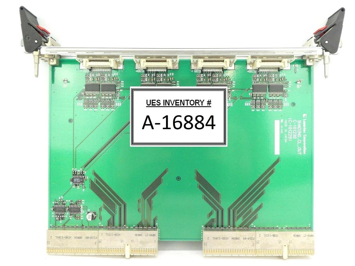 Used Lasertec C-101230 Interface I/O Board PCB Card SHADING_CL_OUT C-101229 Working