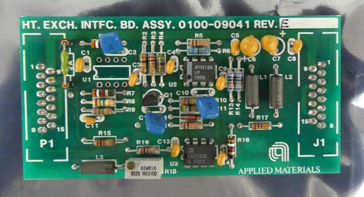 Used AMAT Applied Materials 0100-09041 Heat Exchanger Interface PCB Board Working
