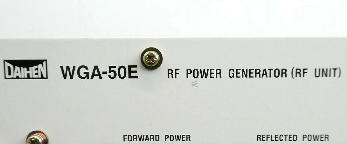Used Daihen WGA-50E-V RF Generator Stack TEL Tokyo 3D80-001480-V1 Tested Working
