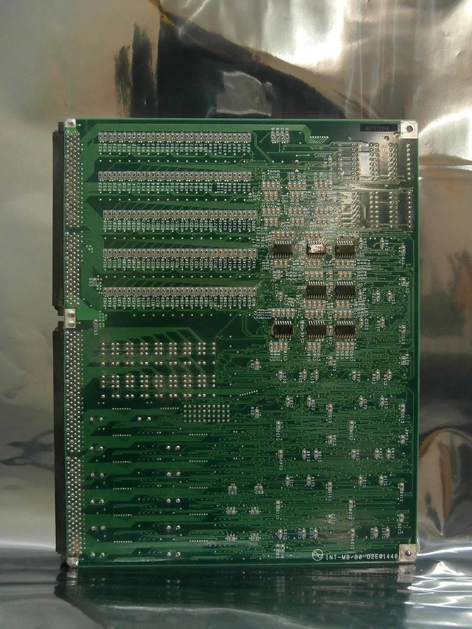 Used Kokusai Electric D2E01448 #1 TIME/PLD Processor PCB Card INT-MB 60068 Working