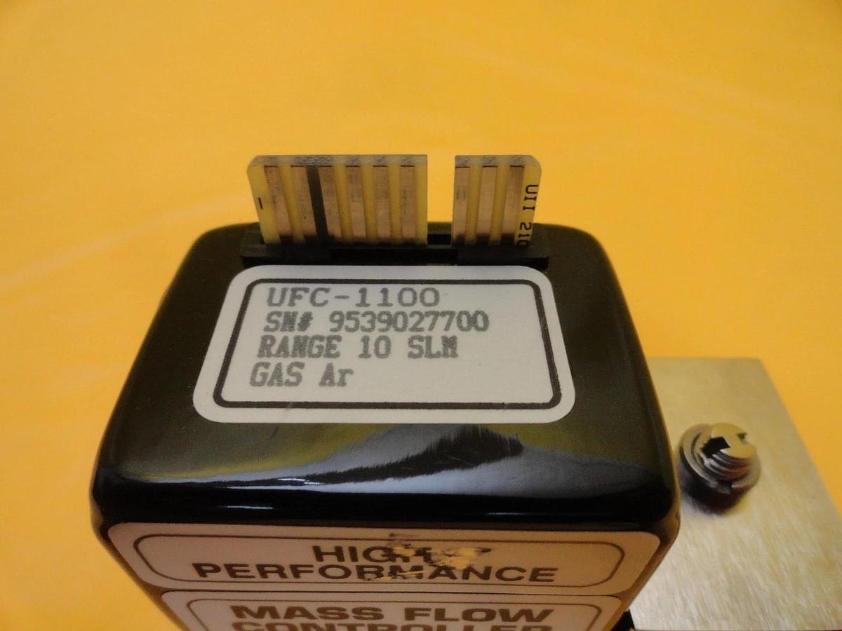 Used UNIT Instruments UFC-1100 Mass Flow Controller 10 SLM Ar Used Working